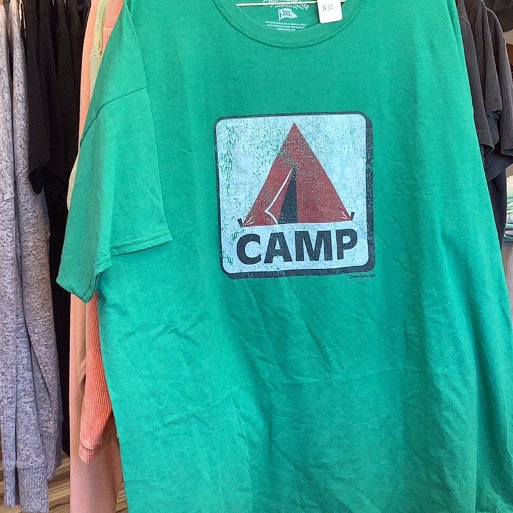 Camping tshirt
